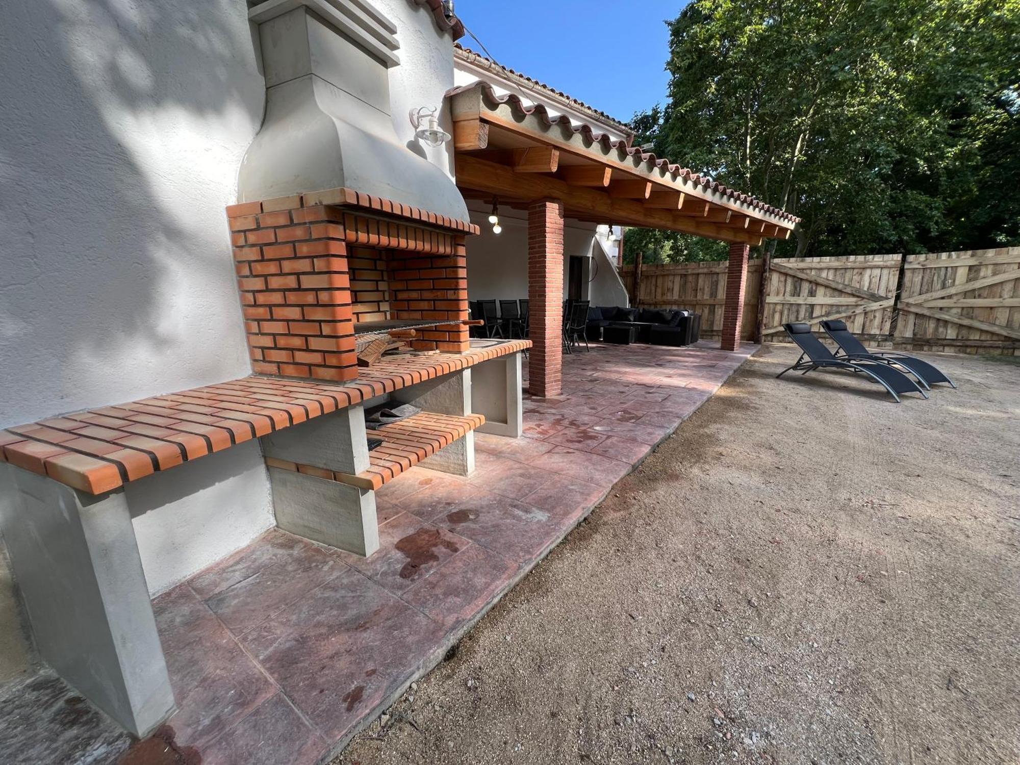 Casa Rural Can Ricos - El Mirador Del Montseny Vallgorguina エクステリア 写真