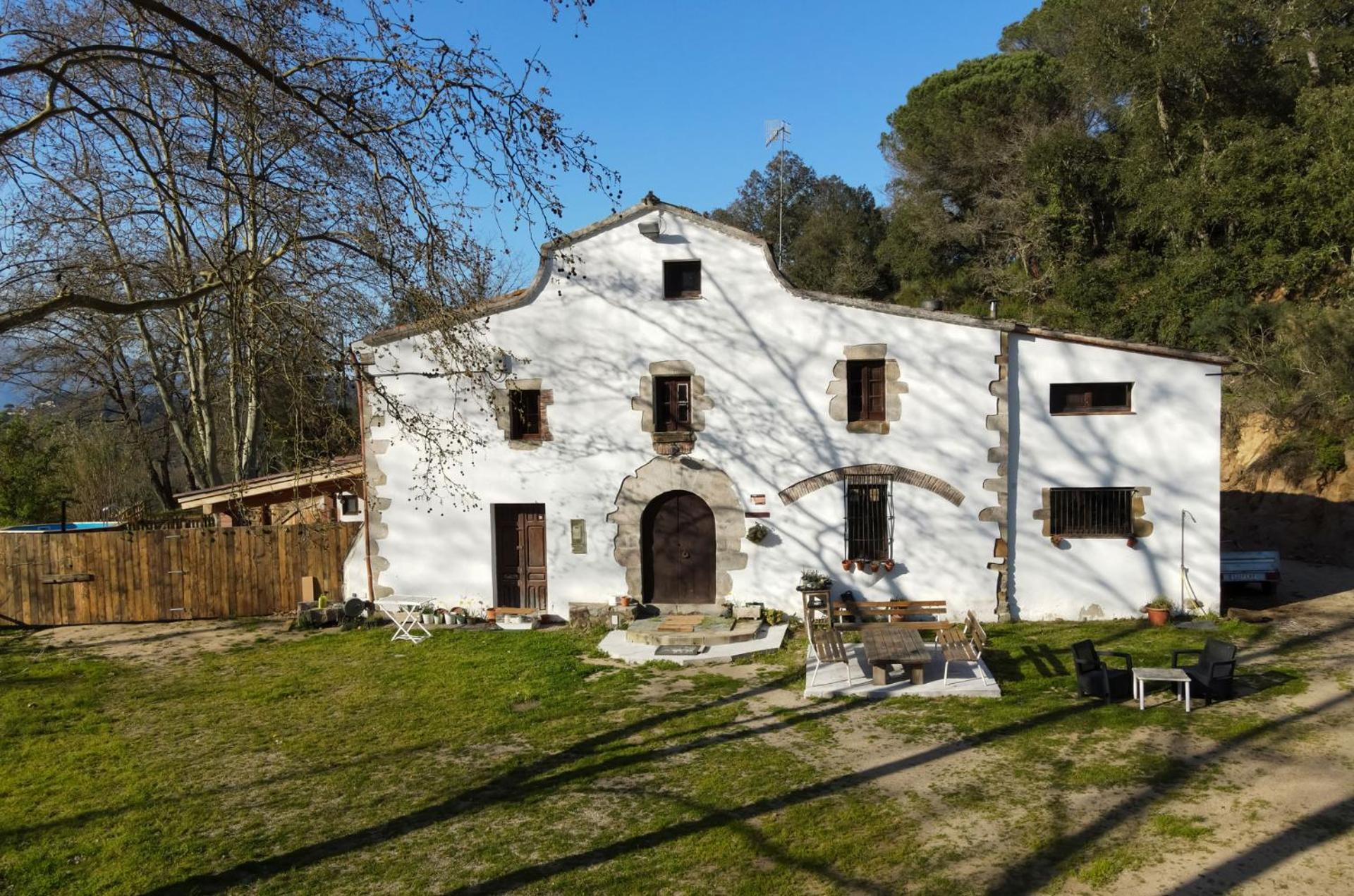 Casa Rural Can Ricos - El Mirador Del Montseny Vallgorguina エクステリア 写真
